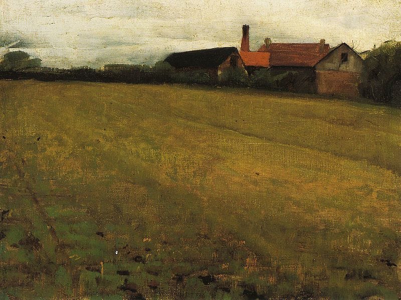 Artwork Title: Landscape with Farm Building