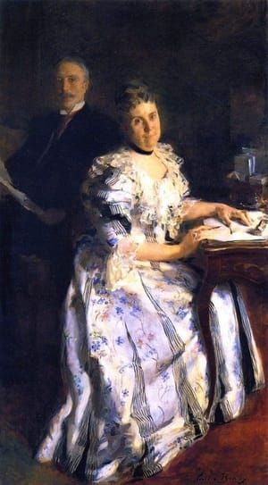 Artwork Title: Mr. and Mrs. Anson Phelps Stokes