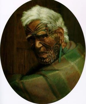 Artwork Title: A Centenarian Aperahama Aged 104