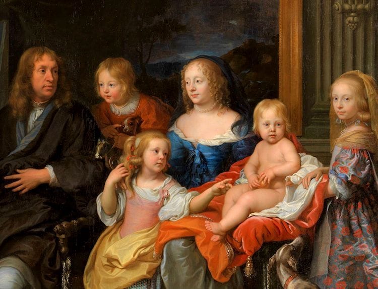 Artwork Title: Everhard Jabach and His Family