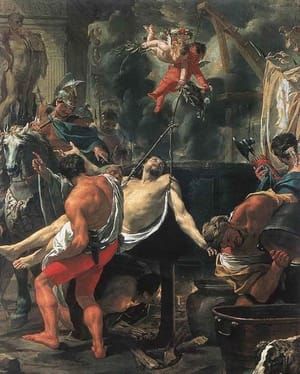 Artwork Title: Martyrdom Of St John The Evangelist At Porta Latina
