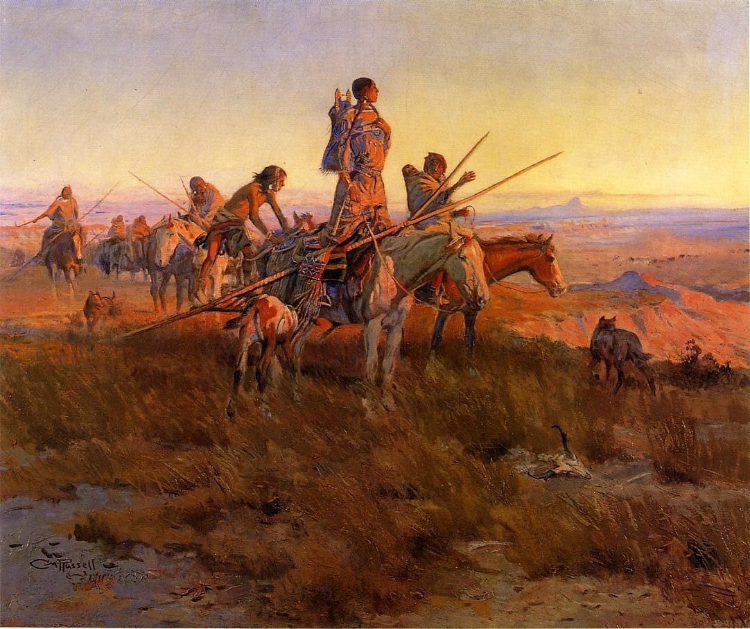 Artwork Title: In The Wake Of The Buffalo Hunters