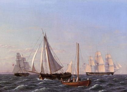 Artwork Title: Sailing Ships