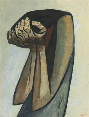 Artwork Title: Figura Afligida