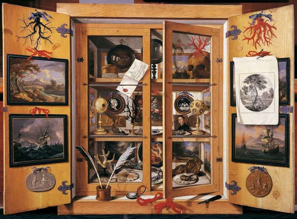 Artwork Title: A Cabinet of Curiosity