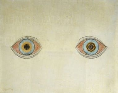 Artwork Title: My Eyes At The Moment Of The Apparitions