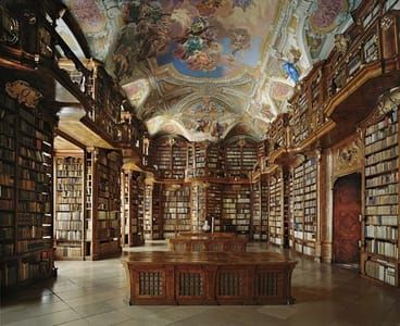 Artwork Title: The Library Of St. Florian Abbey, Austria