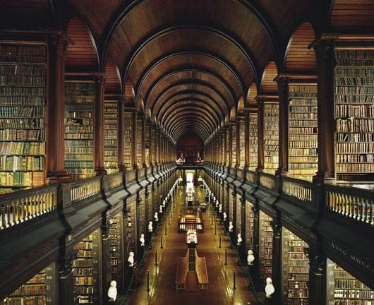 Artwork Title: The Library Of Trinity College, The Long Room, Dublin