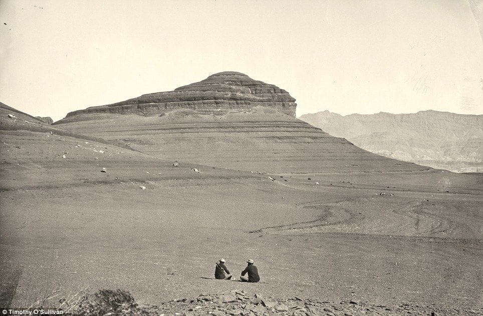 Artwork Title: Headlands North Of The Colorado River Plateau In 1872