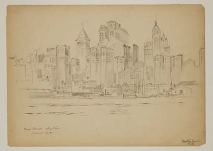 Artwork Title: East River Skyline