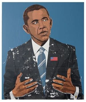 Artwork Title: Legacy: A Portrait of President Obama (44th)
