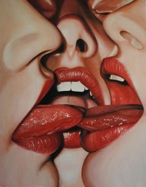 Artwork Title: Kiss