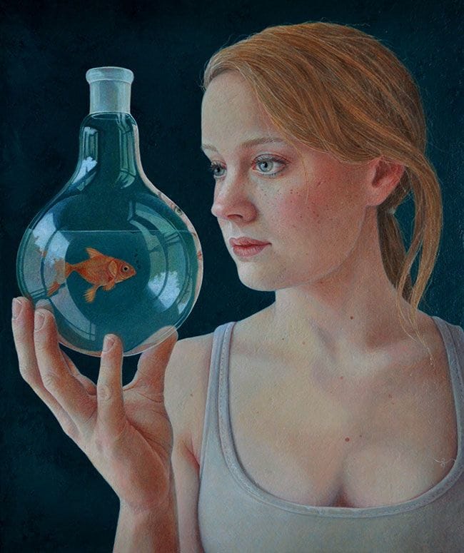 Artwork Title: Goudvis (Goldfish)