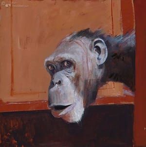 Artwork Title: Portrait of an Ape II
