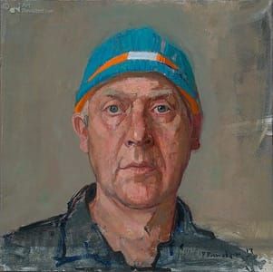Artwork Title: Zelfportret met schaatsmuts (Self Portrait with Skating Cap)