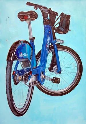 Artwork Title: Citi Bike 8 April 16