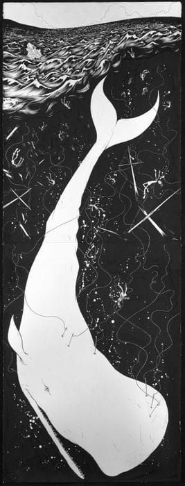 Artwork Title: Illustration for Melville's Moby Dick