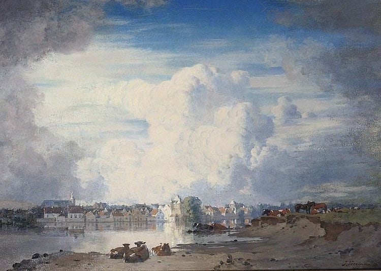 Artwork Title: View of Hattem