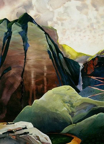 Artwork Title: Waterfall San Juan Mountains