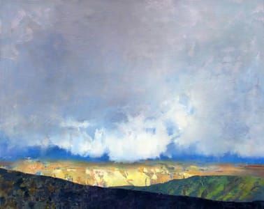 Artwork Title: Overcast Yellowstone
