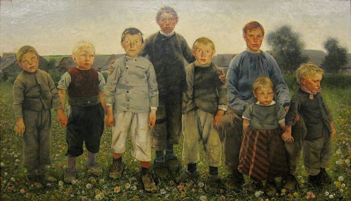 Artwork Title: Les Âges du paysan : les garçons