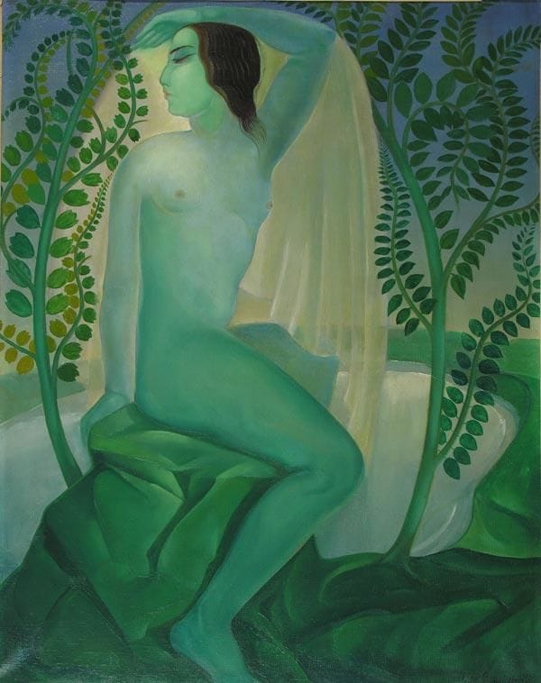 Artwork Title: Spring (The green woman)