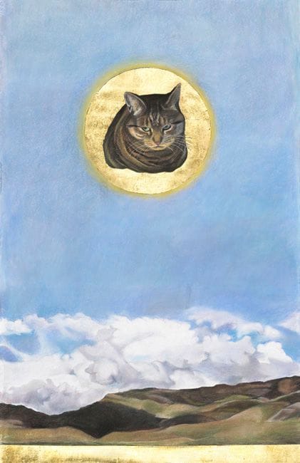 Artwork Title: Mean Sun Kitty