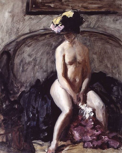 Artwork Title: Seated Nude