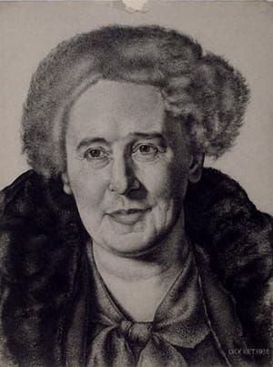 Artwork Title: Portrait of Agnes Maas van der Moer