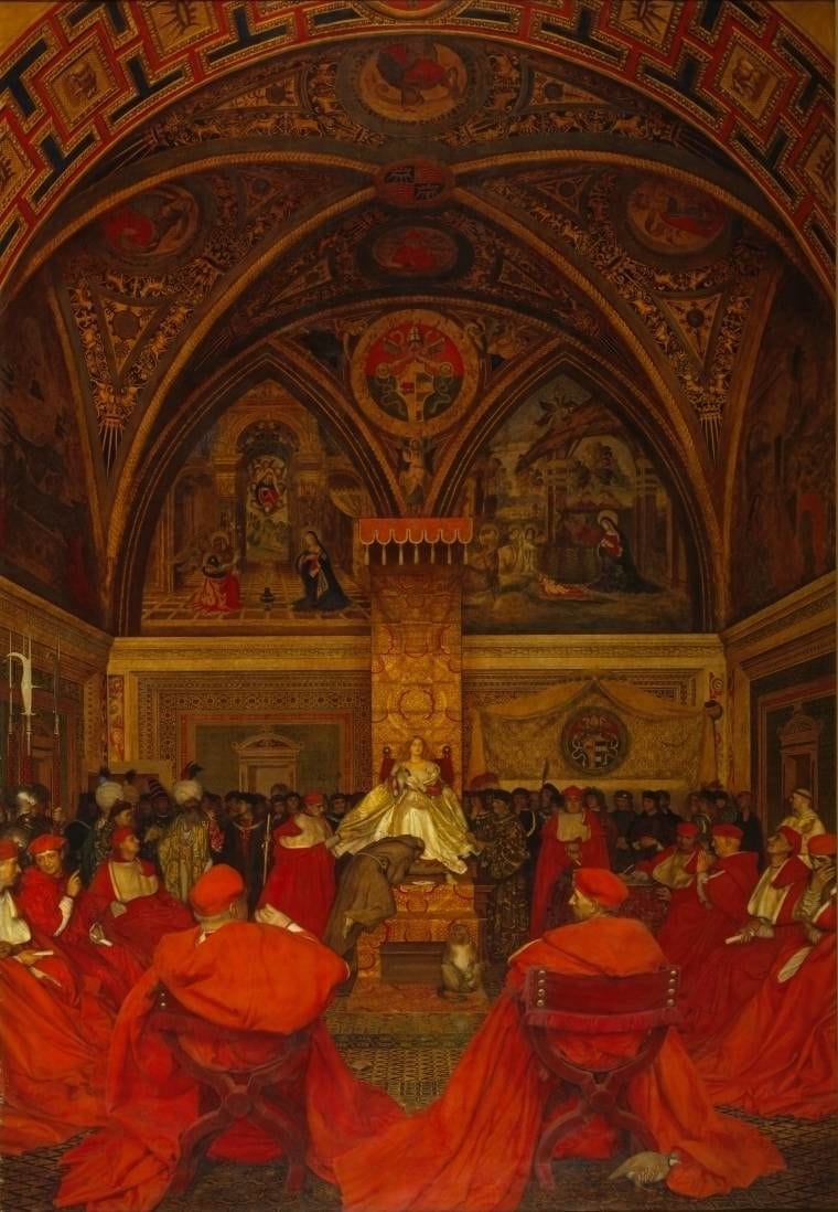 Artwork Title: Lucretia Borgia Reigns in the Vatican in the Absence of Pope Alexander VI