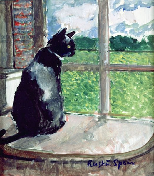 Artwork Title: Cat at the Window