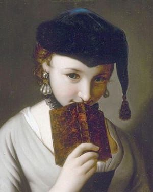 Artwork Title: Girl with a Book