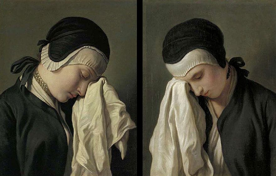 Artwork Title: Young Women Crying