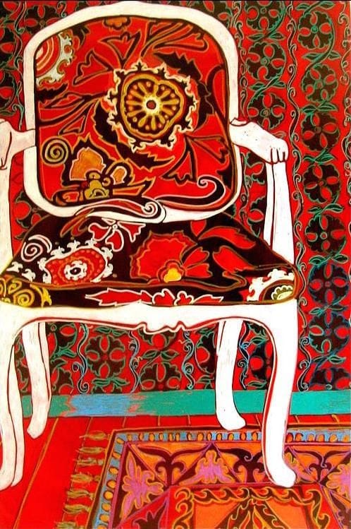 Artwork Title: Suzani Chair