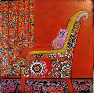 Artwork Title: Suzani Chair
