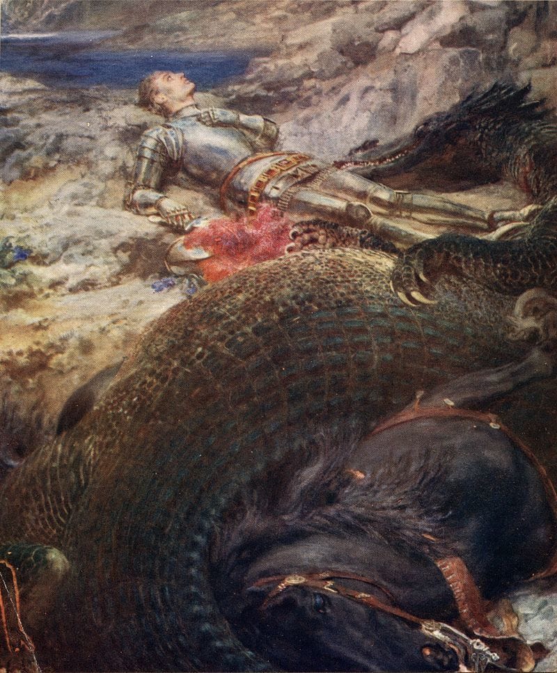 Artwork Title: St Georges and the Dragon