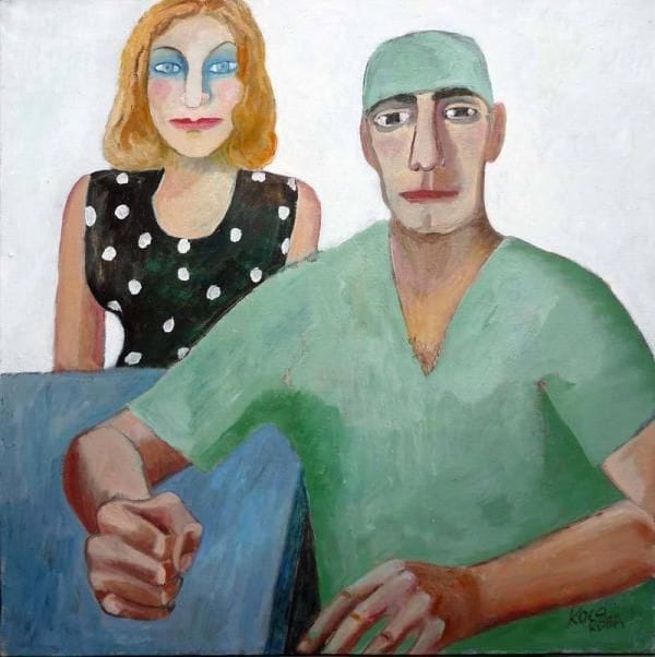 Artwork Title: Surgeon and the Woman He Saved