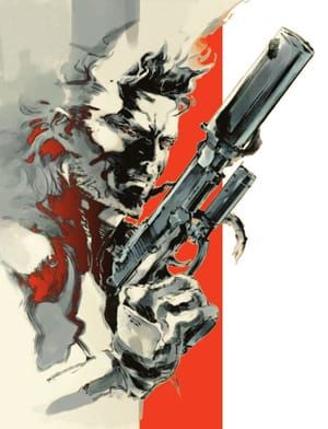 Artwork Title: MGS2 - Solid Snake