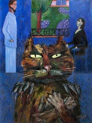Artwork Title: Hermitage Cat