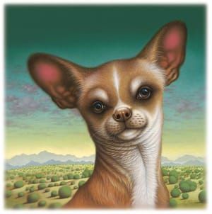 Artwork Title: Chihuahua de Chimayo
