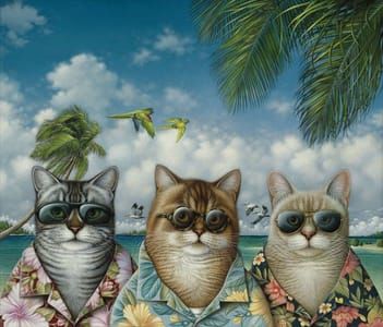 Artwork Title: Cool Cats