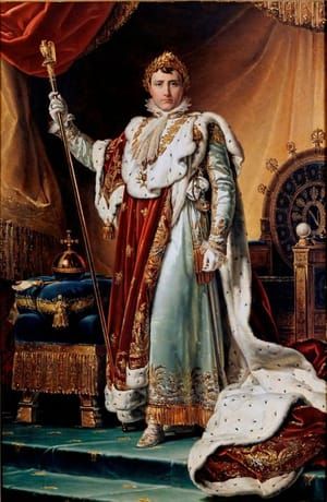 Artwork Title: Napoleon I in His Imperial Robes