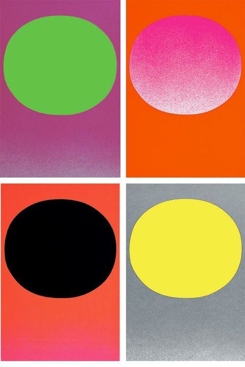 Artwork Title: WVG 125 (Mappe Geiger – Modulation), 4 from a porfolio of 10 silkscreens