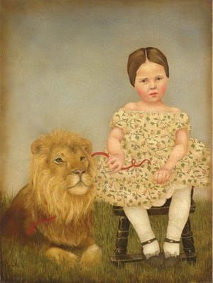 Artwork Title: Serena and her Lion