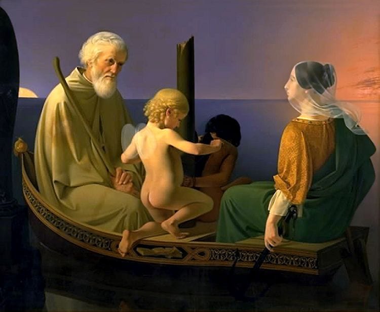 Artwork Title: The Four Ages of Man: Old Age