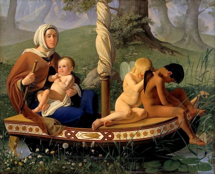 Artwork Title: The Four Ages of Man: Childhood