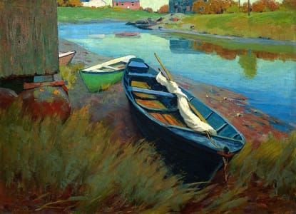 Artwork Title: Boats at Rest