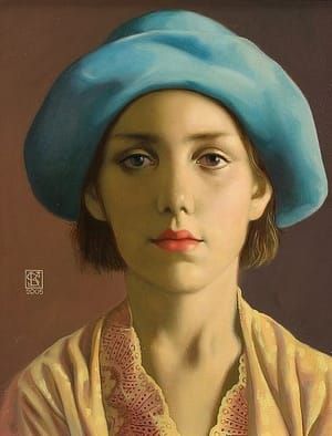 Artwork Title: Portrait in Hat