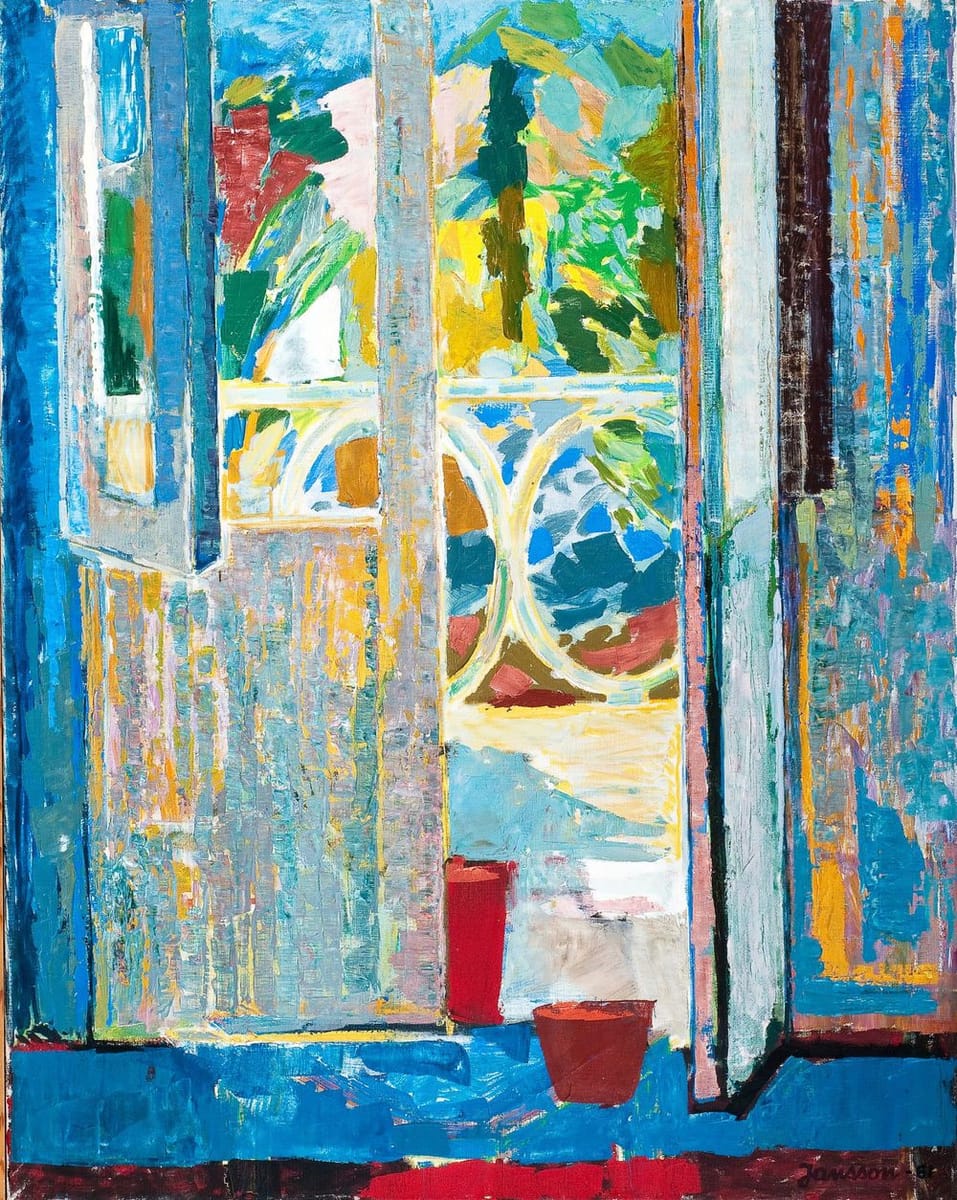 Artwork Title: View to the Balcony