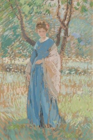 Artwork Title: Artist's Daughter with Shawl
